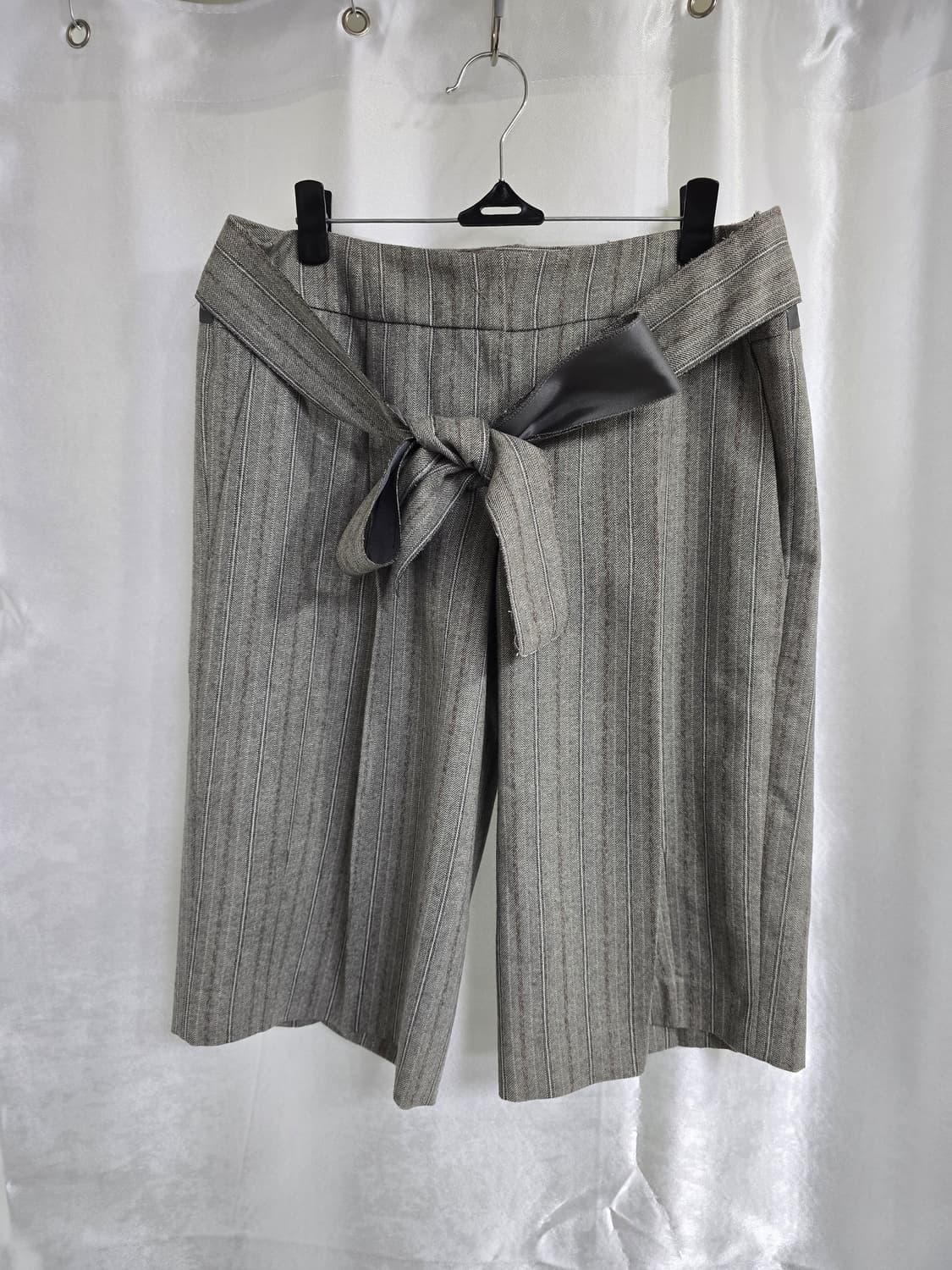 타임 모직 스트라이프 반바지 (1787) 상품이미지1