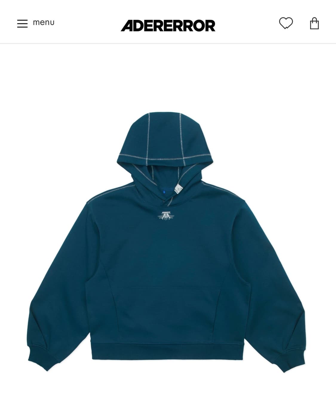 (새제품) 아더에러 Nolc logo hoodie, S사이즈, TQ 상품이미지1