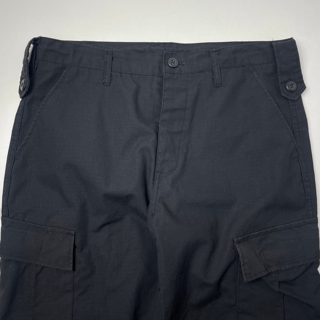 빈티지 블랙 카고 바지 팬츠 M 상품이미지3