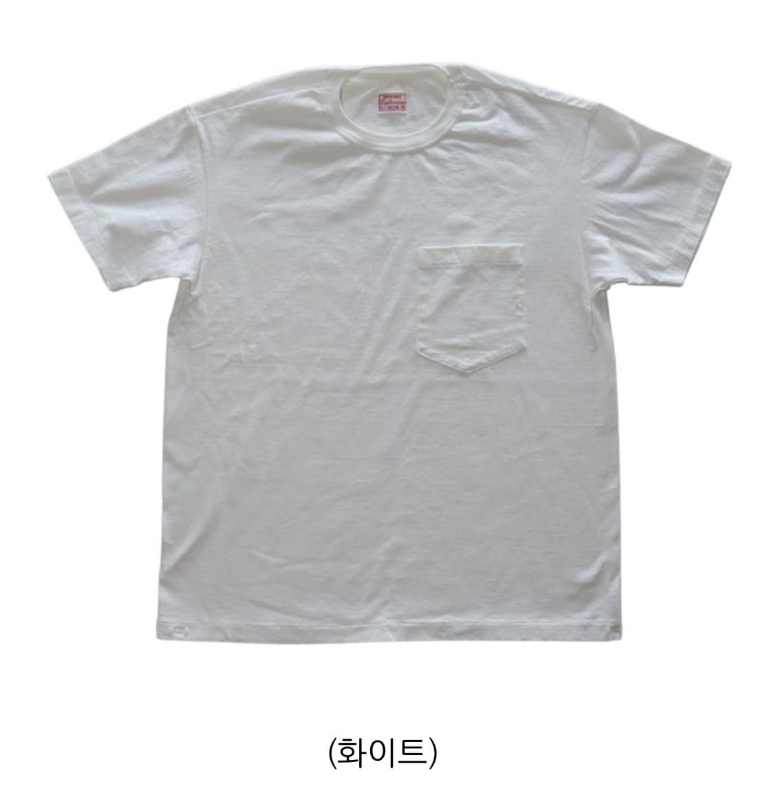 쿠시맨 스페셜 포켓 반팔 티셔츠 (화이트 XL) 상품이미지2