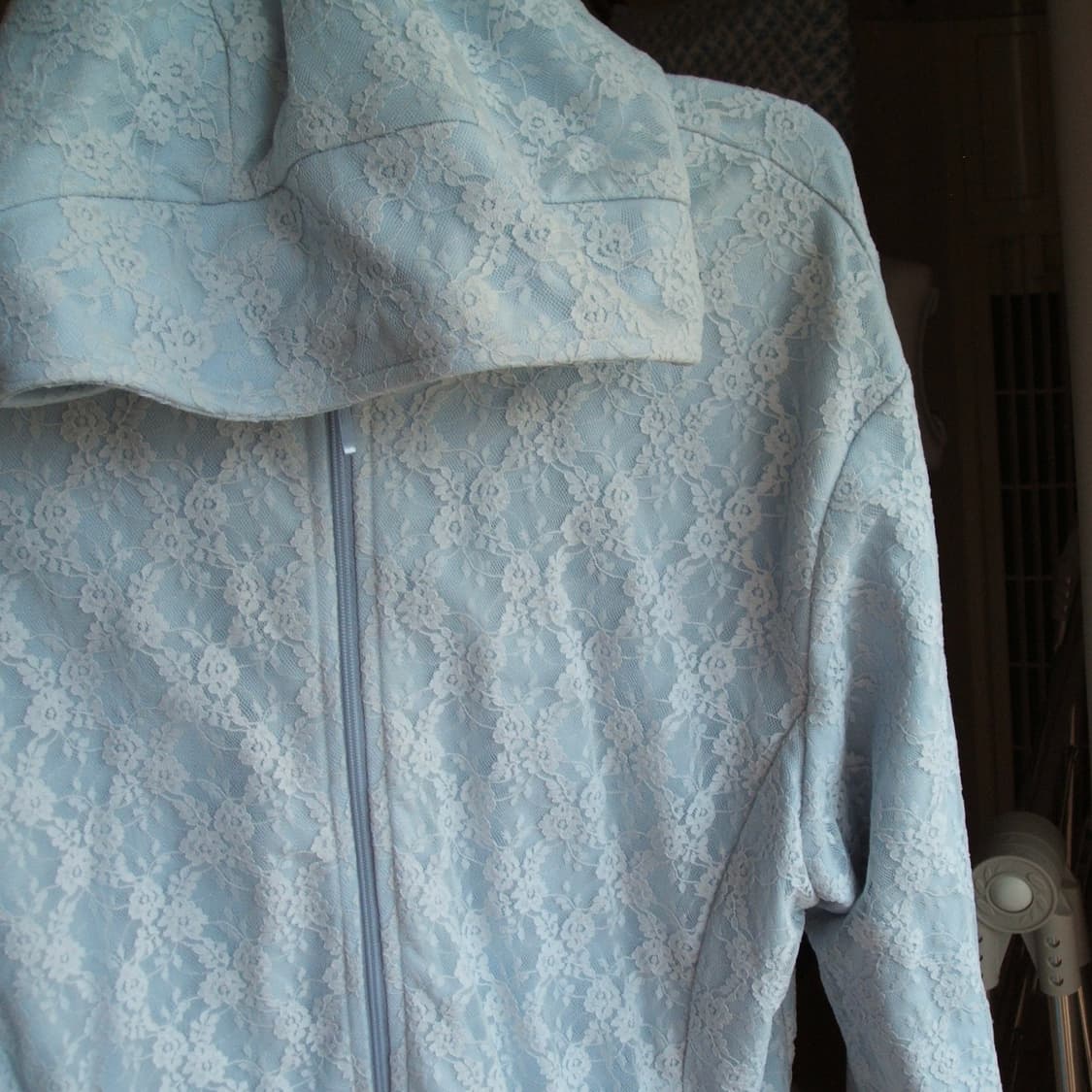 여성 레이스 집업 상품이미지3