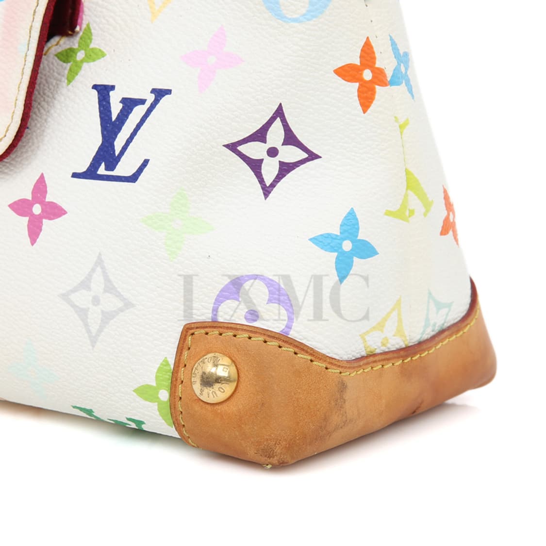 루이비통 멀티 엘리자 멀티 화이트 숄더백 빈티지백 M40098 상품이미지7
