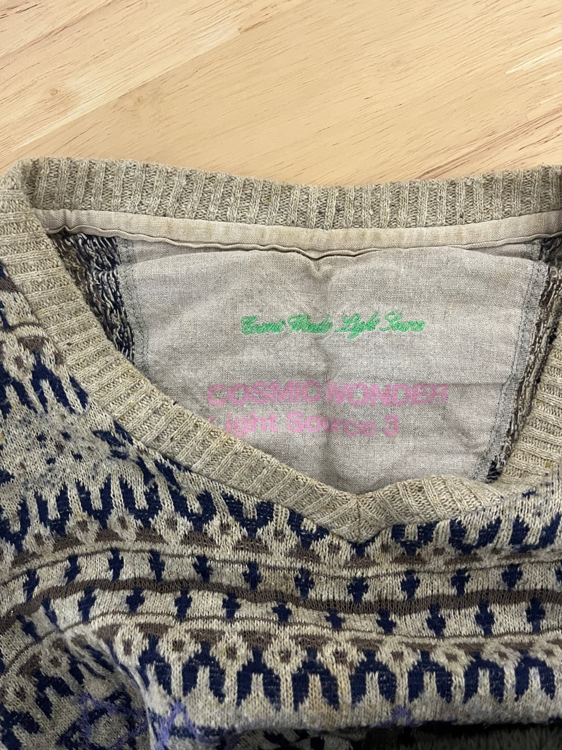 Cosmic wonder 니트 상품이미지2