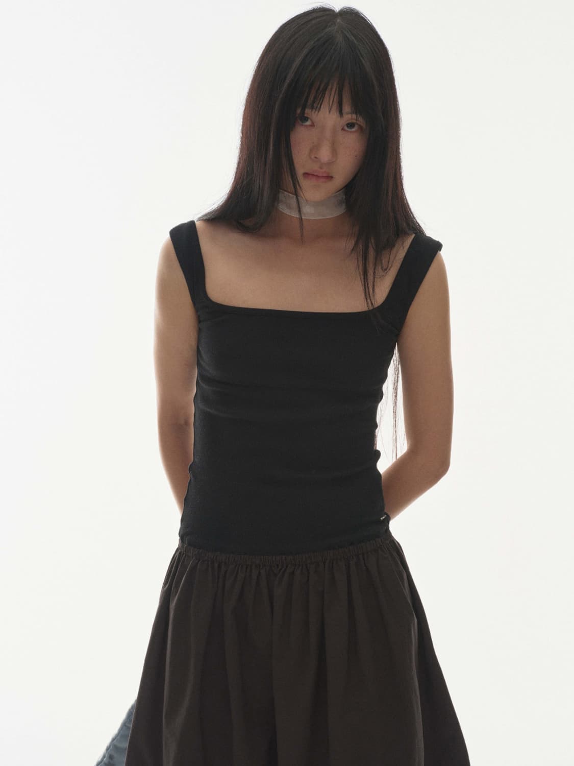 COYSEIO STAR SCARF WHITE 상품이미지4