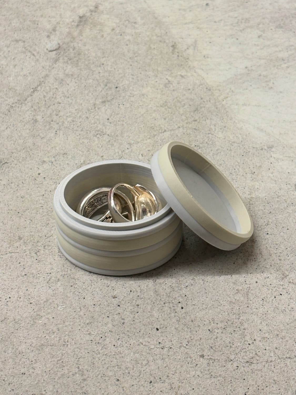 Macaron Pot - 베이지&그레이 상품이미지1