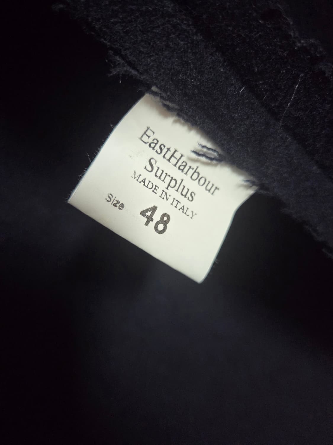 이스트하버서플러스 네이비 로브 코트 상품이미지4