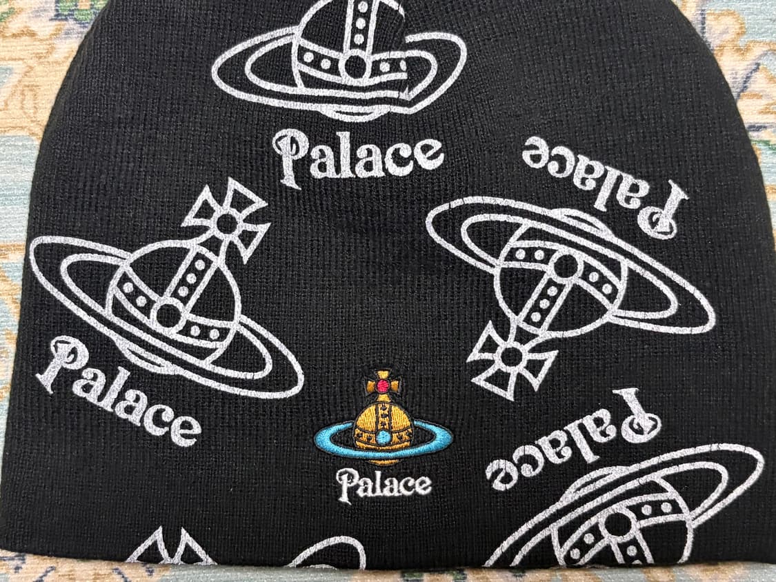 팔라스 X 비비안 웨스트우드 비니 블랙 상품이미지2