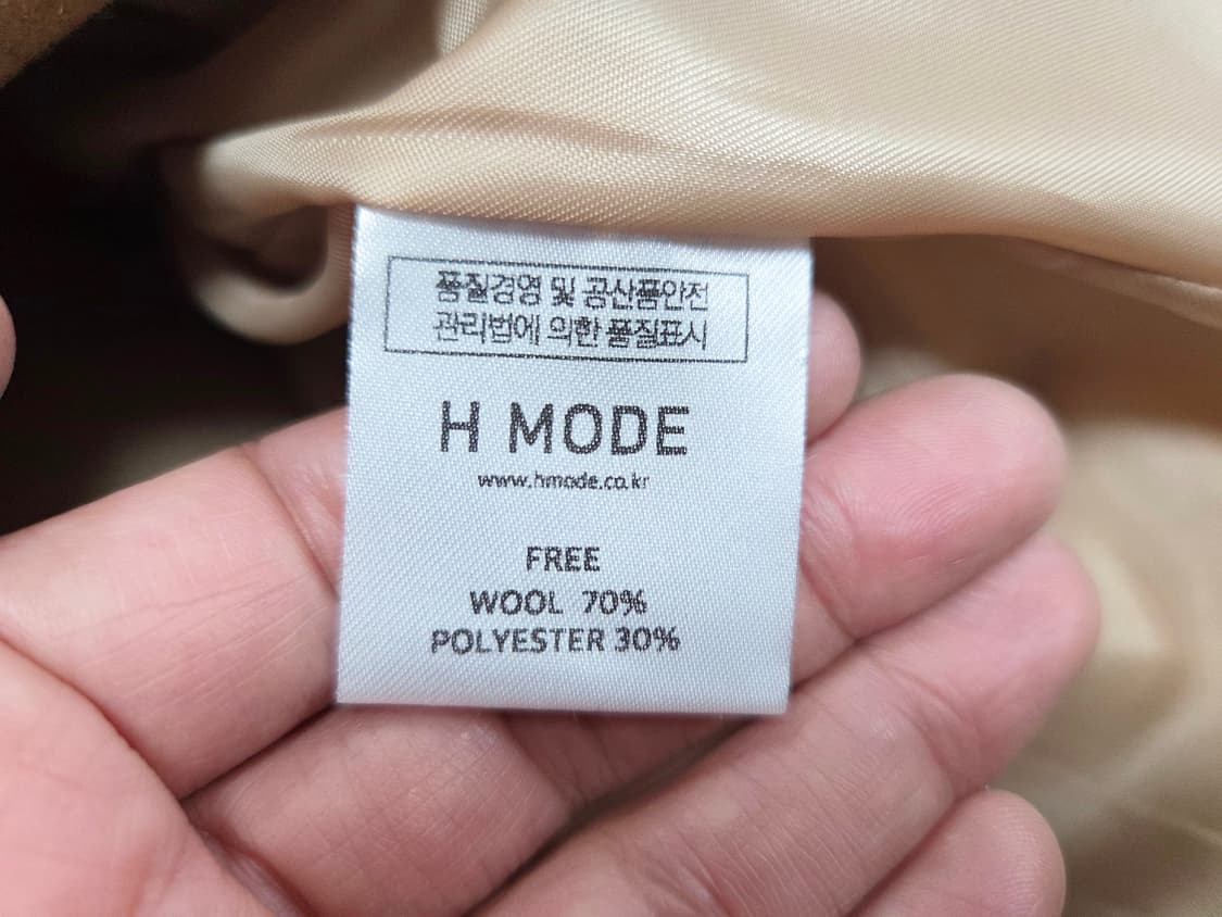 에이치모드(HMODE) DEEZE 울자켓 55-66 새상품 상품이미지10