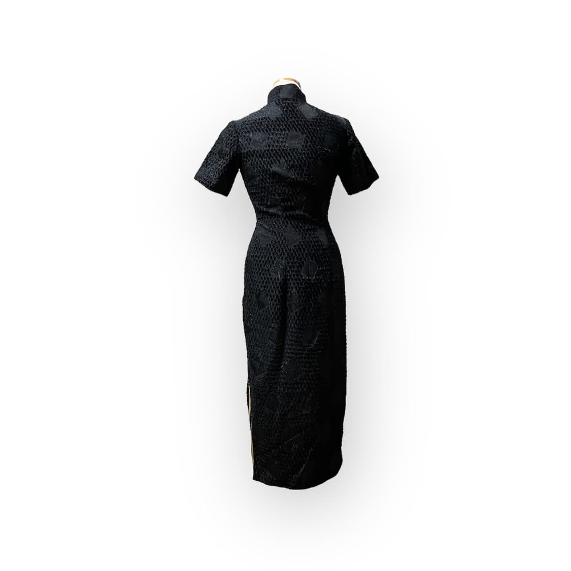 [Vintage] Black Gold Qipao 상품이미지2