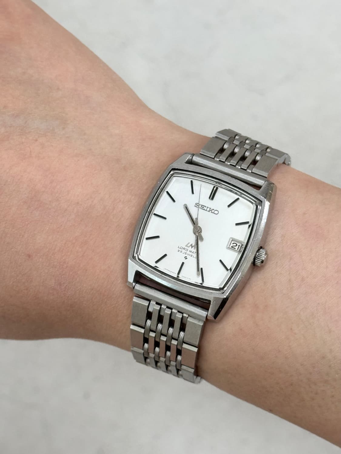 70s 빈티지 세이코 로드매틱 탱크 오토 상품이미지9