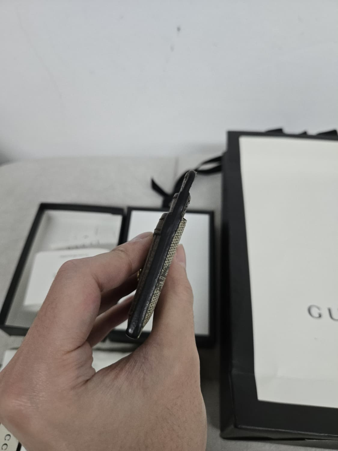 [보증서 정품]구찌 오피디아 GG 카드지갑 상품이미지4