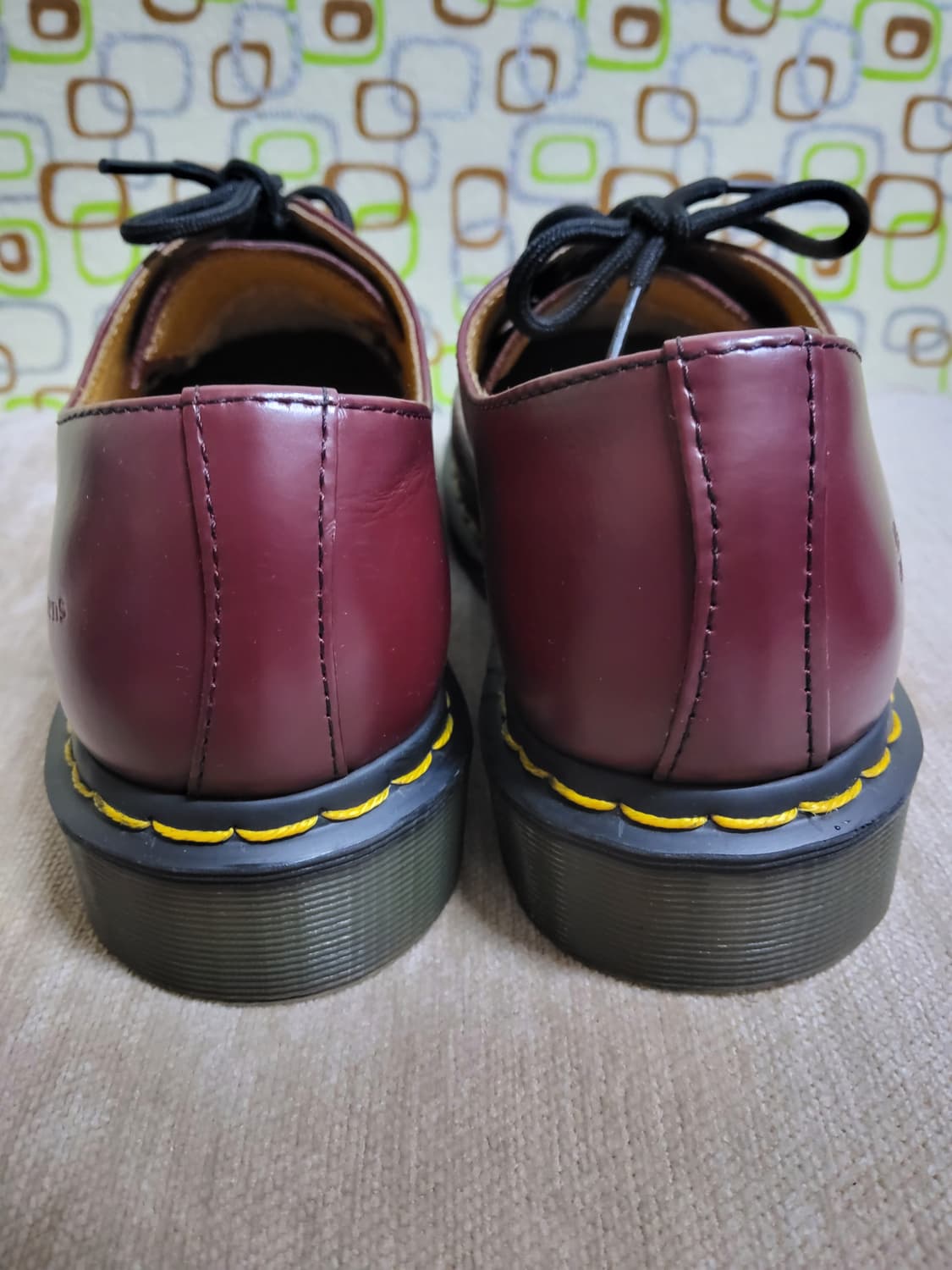 닥터마틴1461 모델 3홀 230사이즈 체리레드  상품이미지4