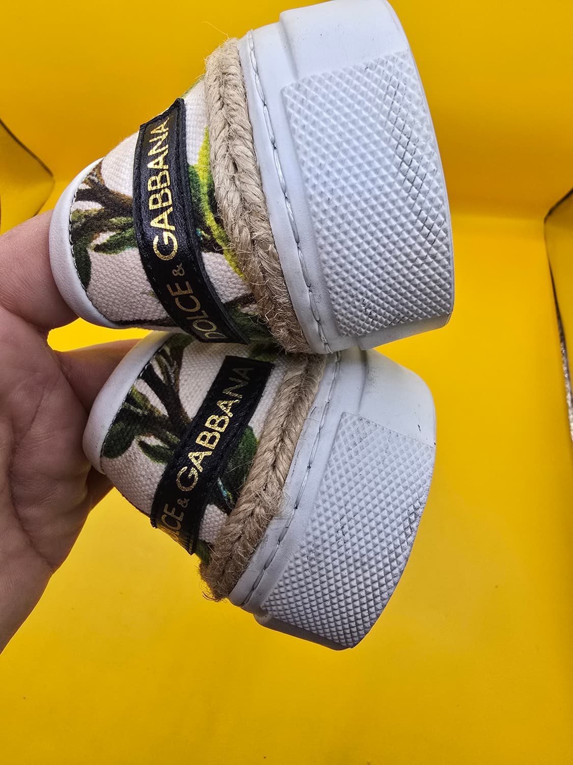 (정품)돌체앤가바나 플라워 에스파듀 슬립온(35)225~230 상품이미지9