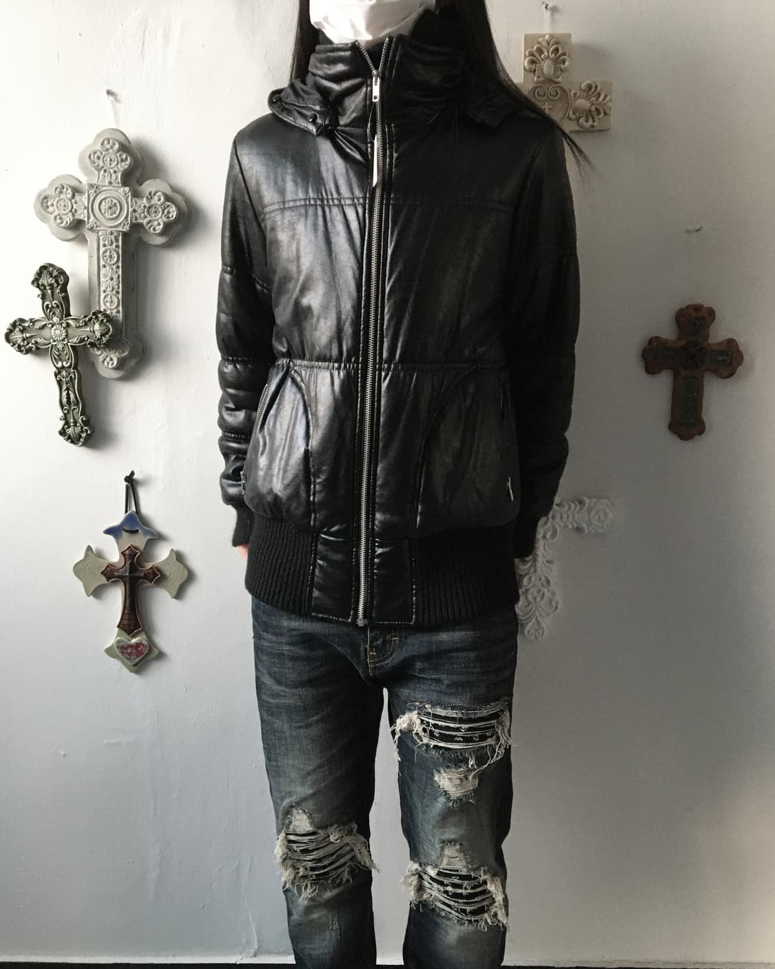 High neck jacket 상품이미지1