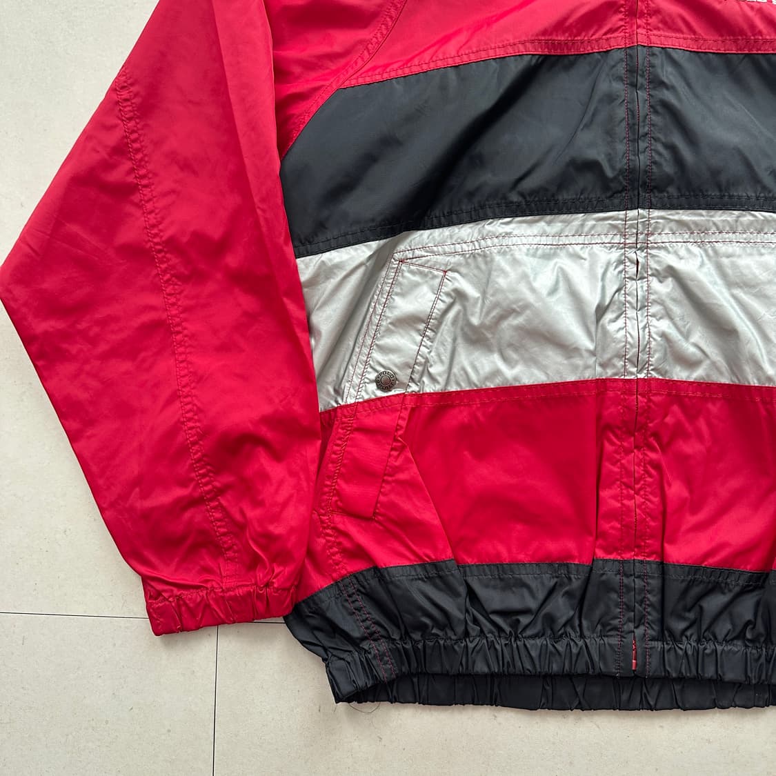 90s [M] 폴로 스포츠 빈티지 빅로고 바람막이 자켓 상품이미지3