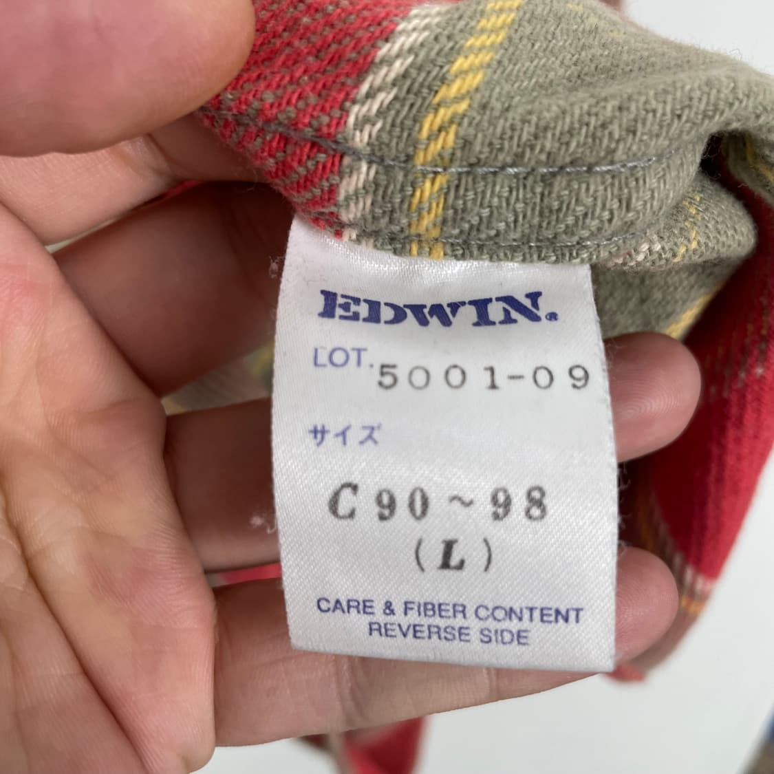 에드윈 플란넬 셔츠 상품이미지7