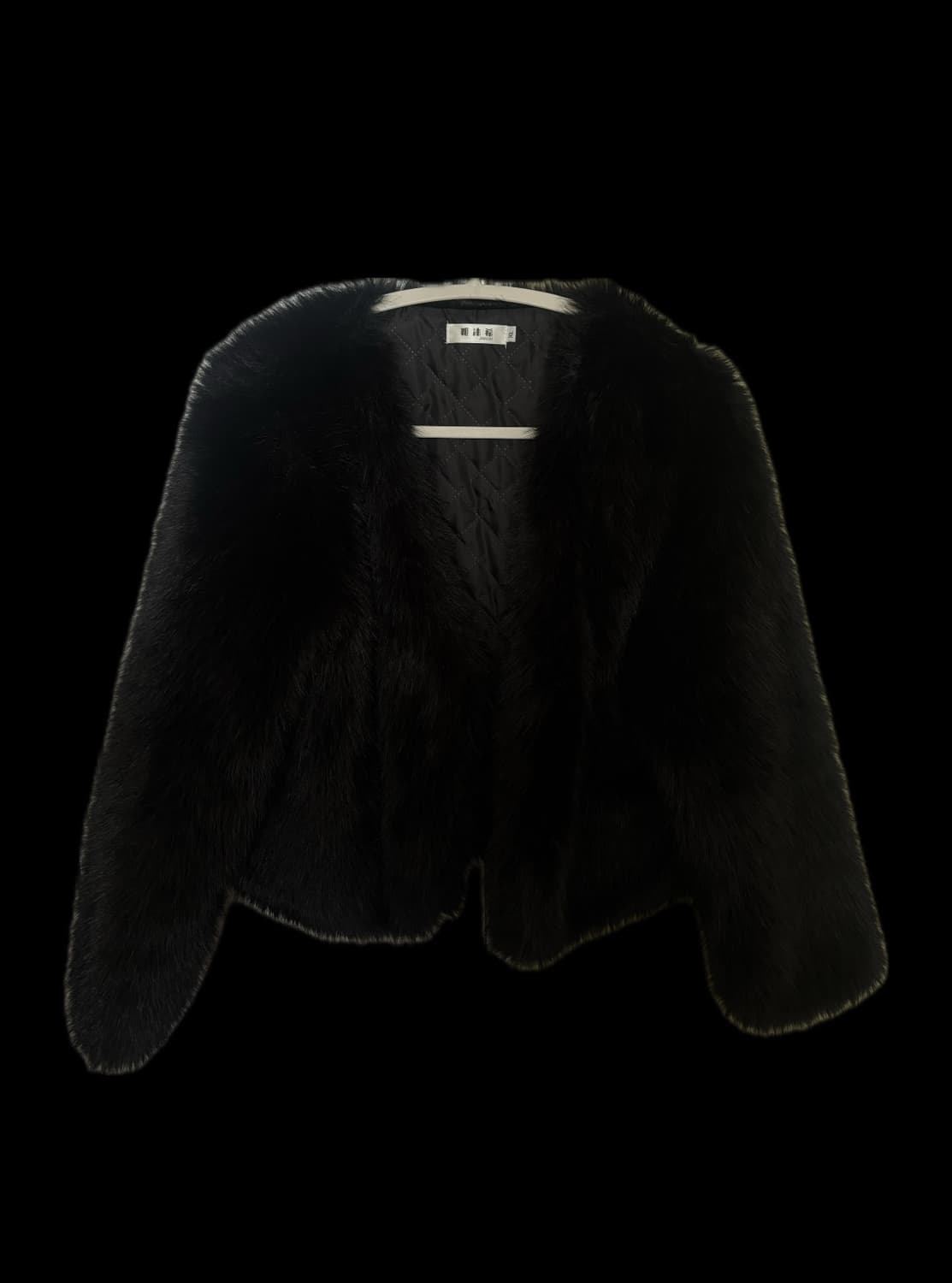 Black fur jacket 블랙 퍼자켓 상품이미지1