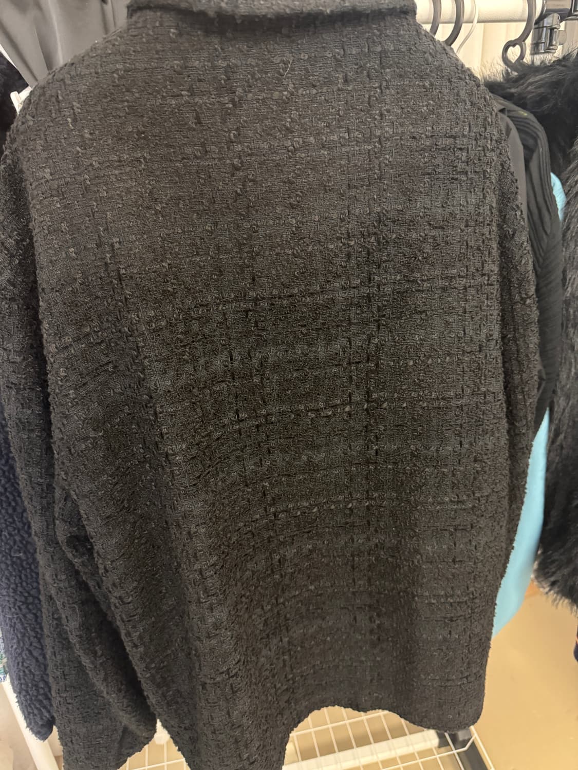 zara 자라 맨즈 트위드 블루종 6861016800 상품이미지3