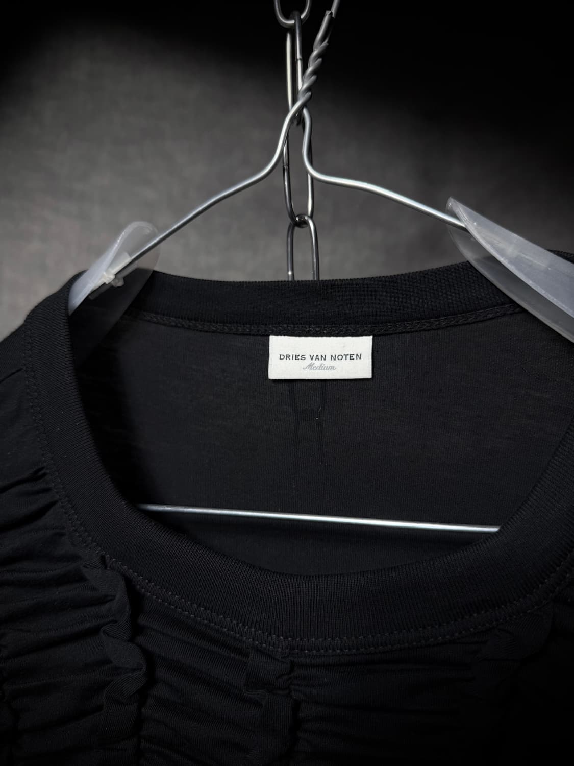 Dries Van Noten Front Shirring T-Shirt 상품이미지4