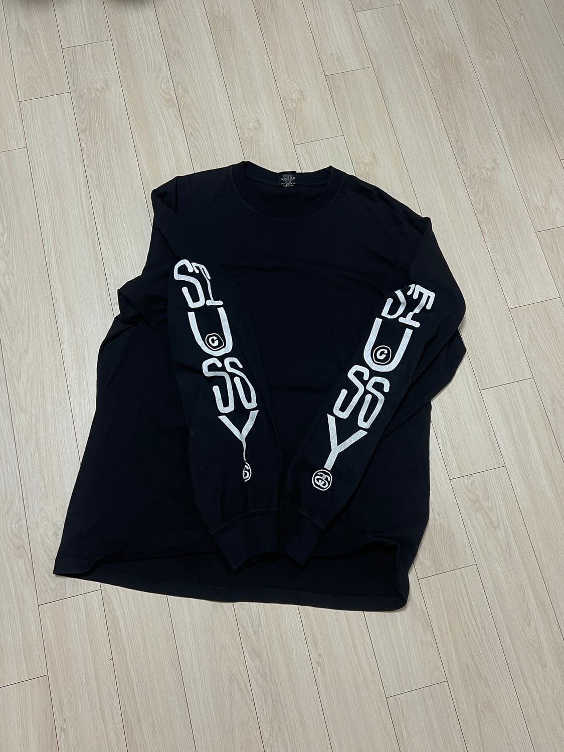 스투시 로고 긴팔티 상품이미지1