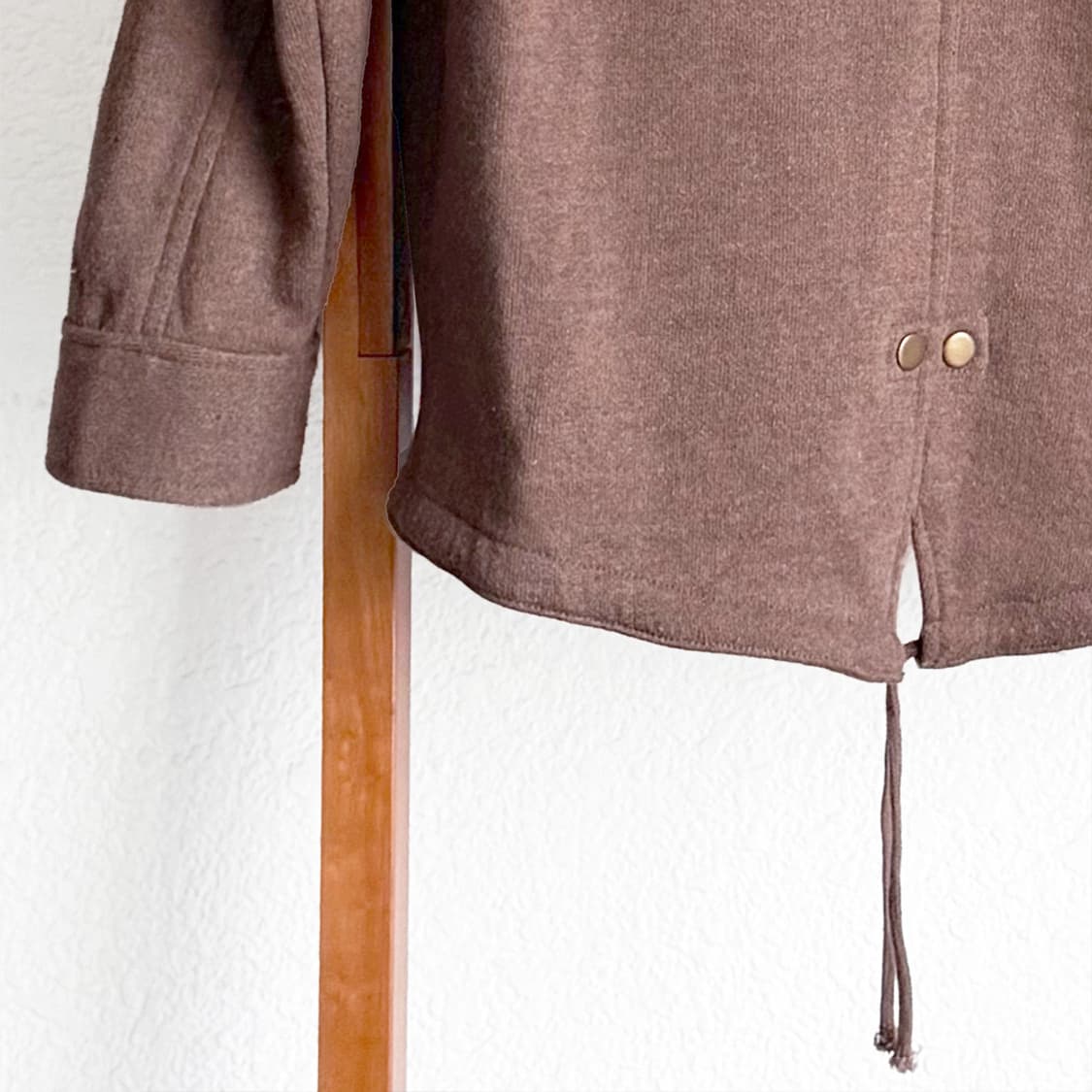 브라운 토프 후드 자켓 상품이미지10