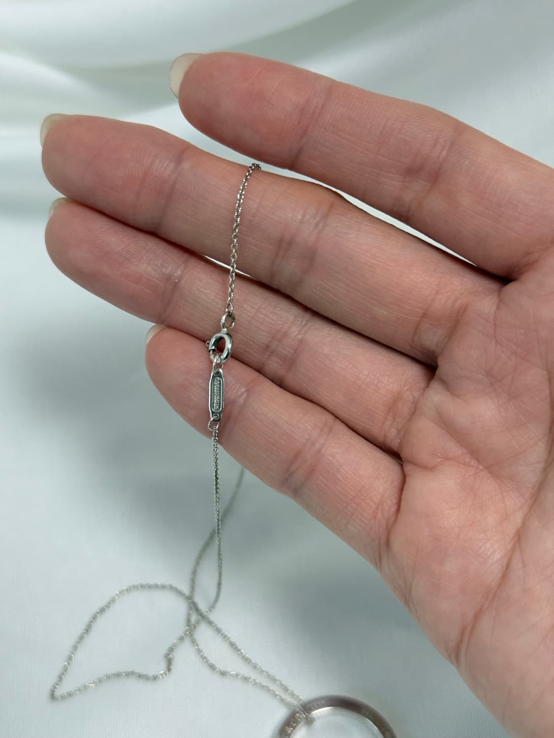 [정품/급처] 티파니앤코 1837 서클 펜던트 정품 목걸이 상품이미지3