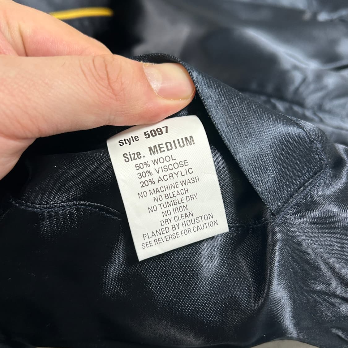 휴스턴 그린 울 리버시블 스타디움 자켓  상품이미지10