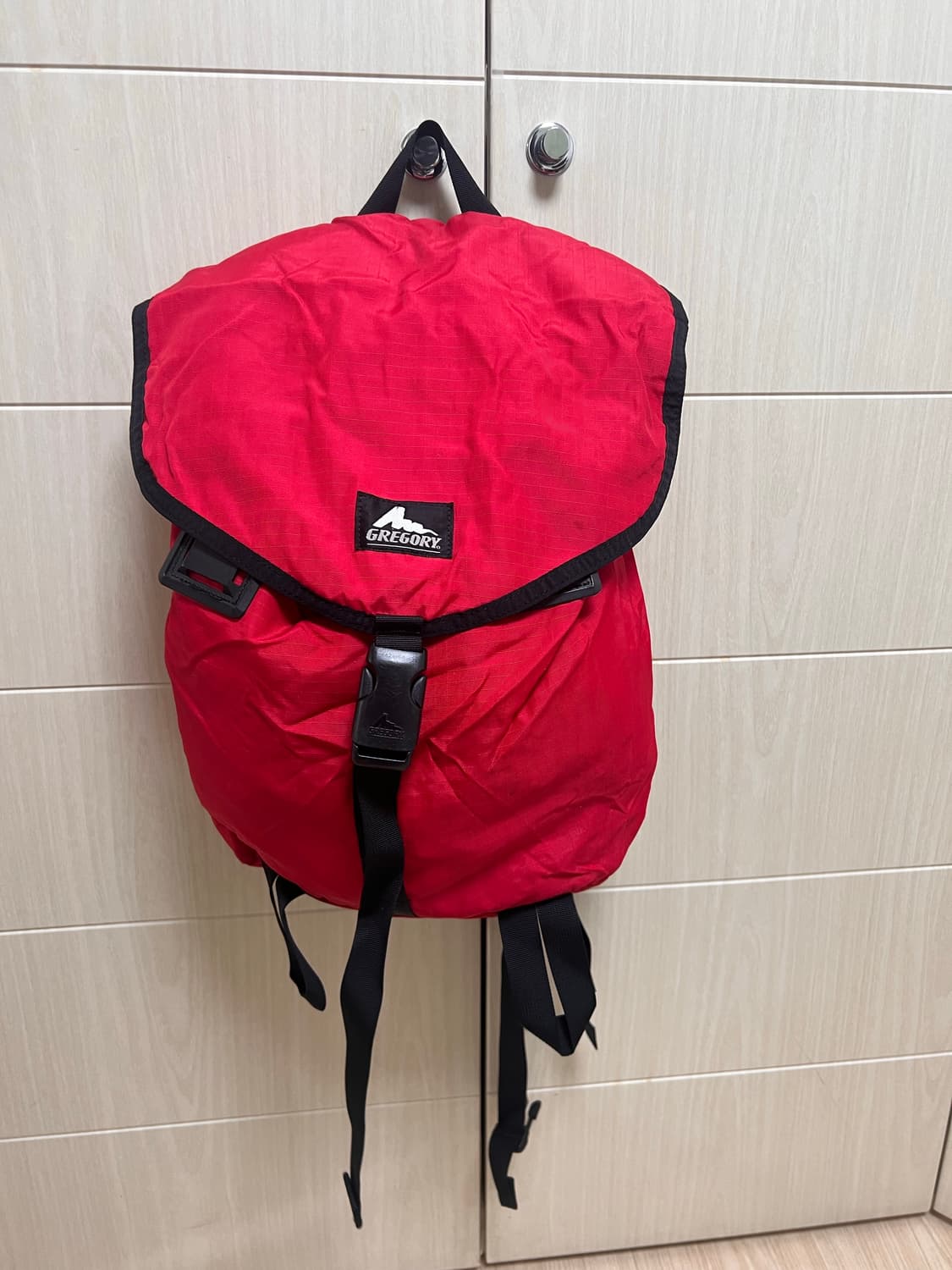 올드 그레고리 패커블 백팩 레드 상품이미지1