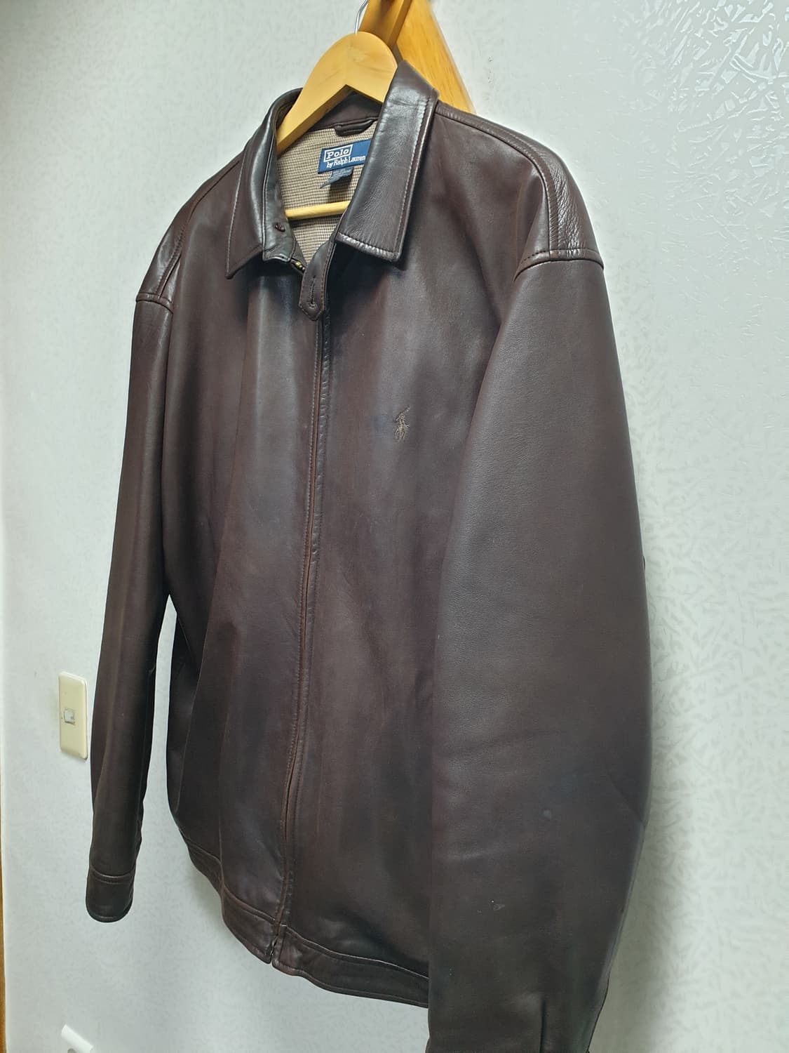 [xl/110/정품] 폴로 랄프로렌 램스킨자켓 상품이미지3