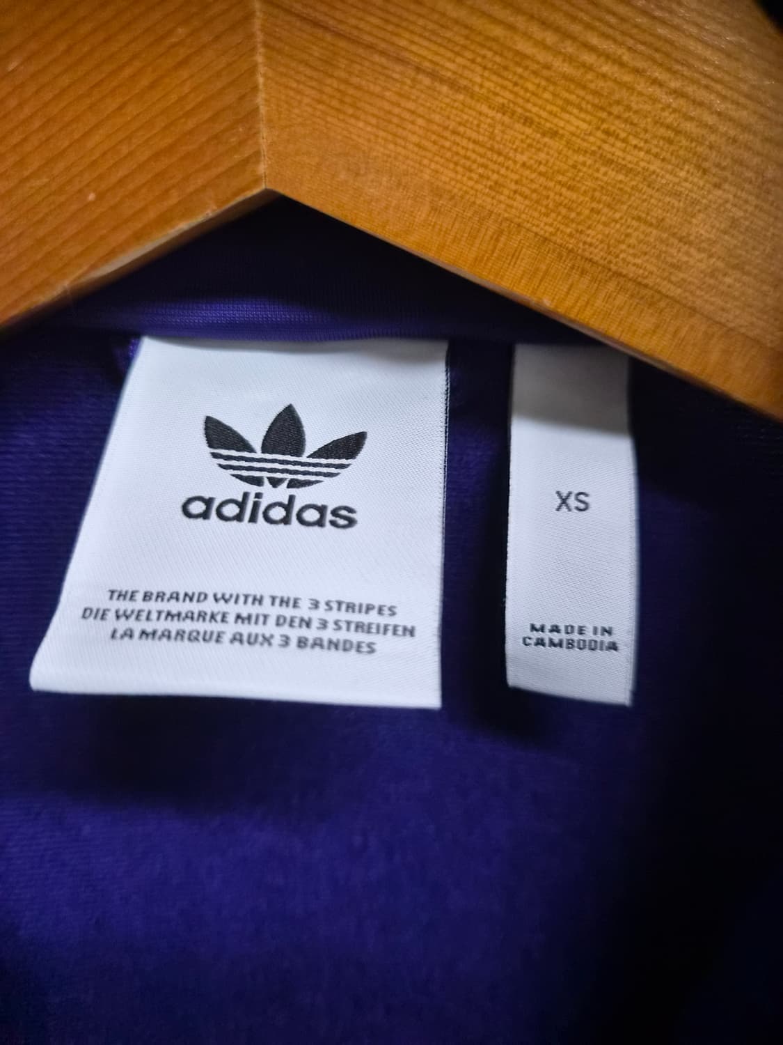 XS) 아디다스 파이어버드 퍼플 팝니다 상품이미지3