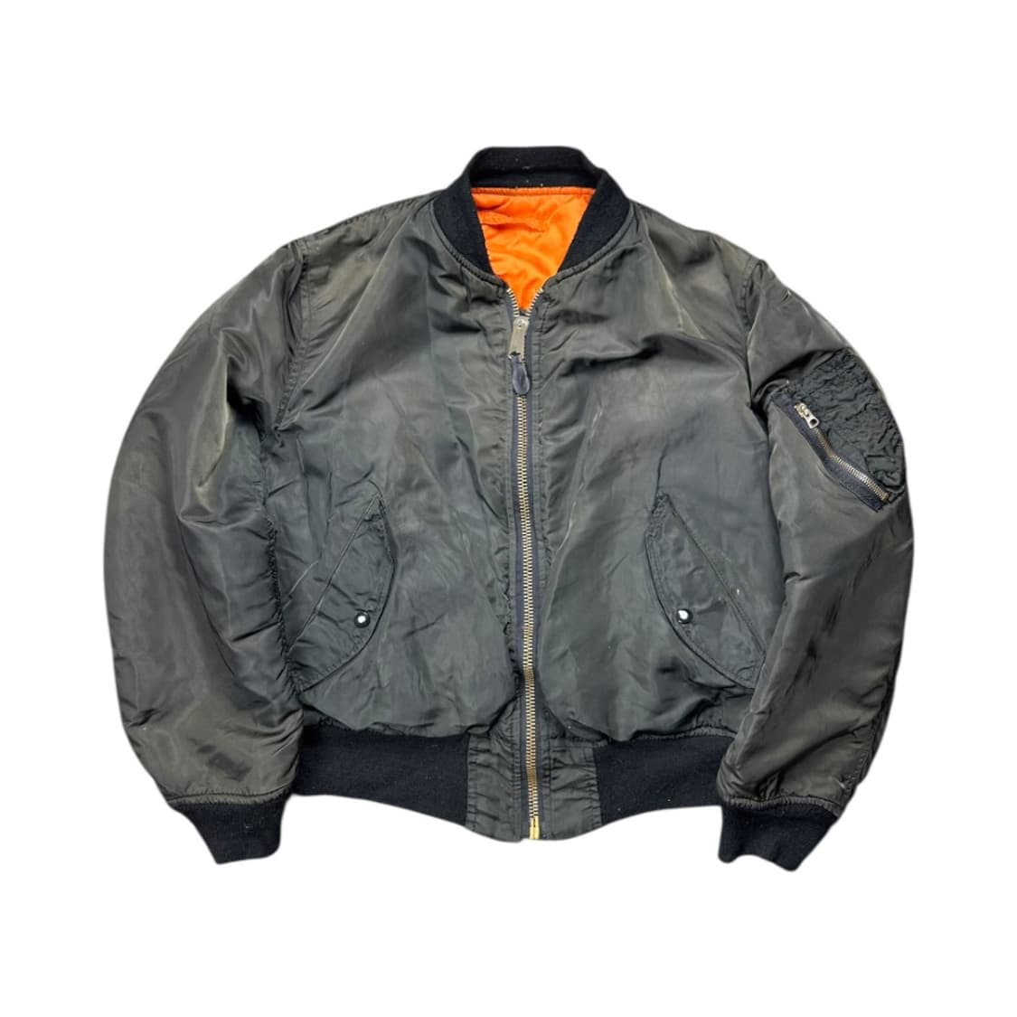 L) 알파인더 스트릿 80s USA MA-1 리버시블 플라이트 봄버 자켓 상품이미지1