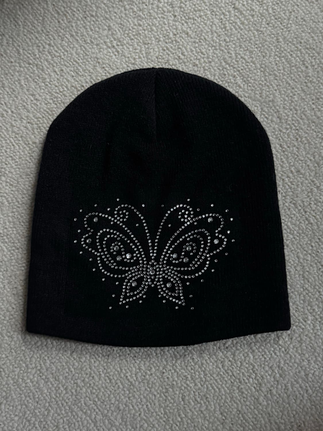 나비 버터플라이 핫픽스 큐빅 비니 상품이미지3