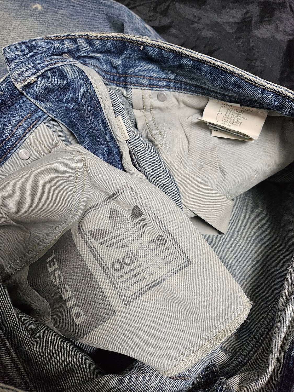 디젤 x 아디다스 데님 진 31 상품이미지9