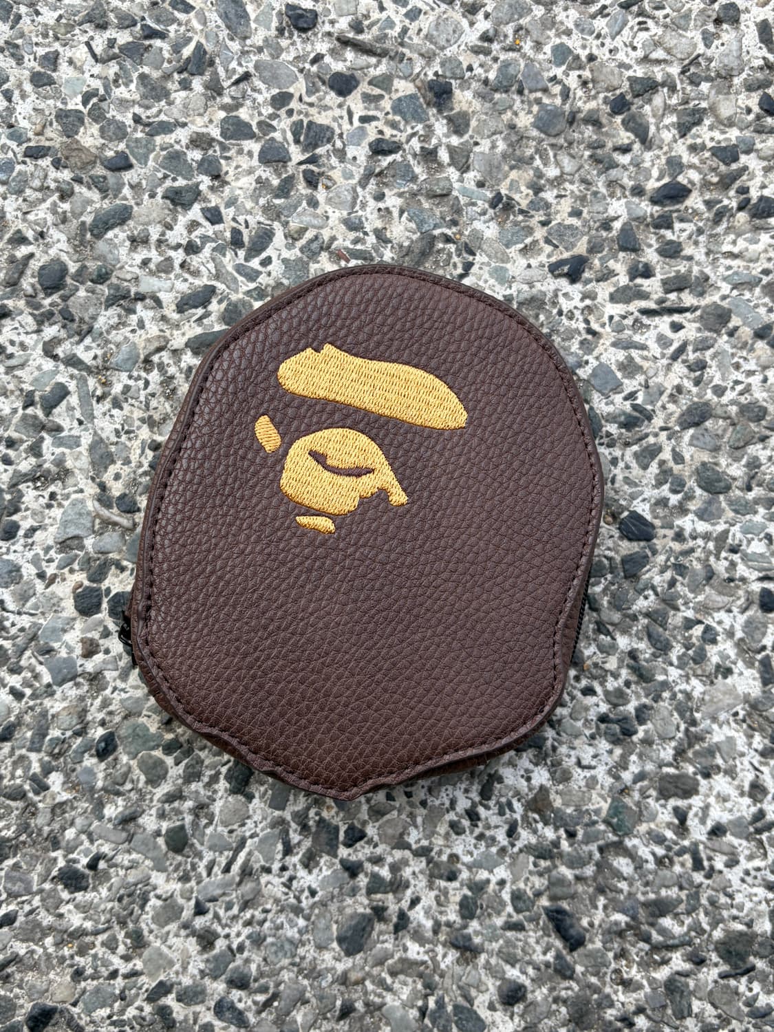  BAPE 베이프 에이프 헤드 코인 케이스 브라운  상품이미지1