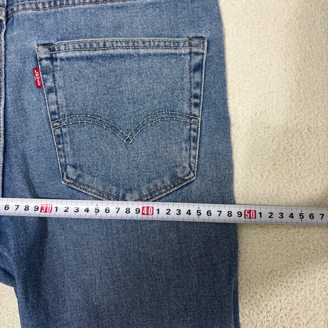 W82 리바이스 502 레귤러 테이퍼드 진 1210-2 상품이미지7