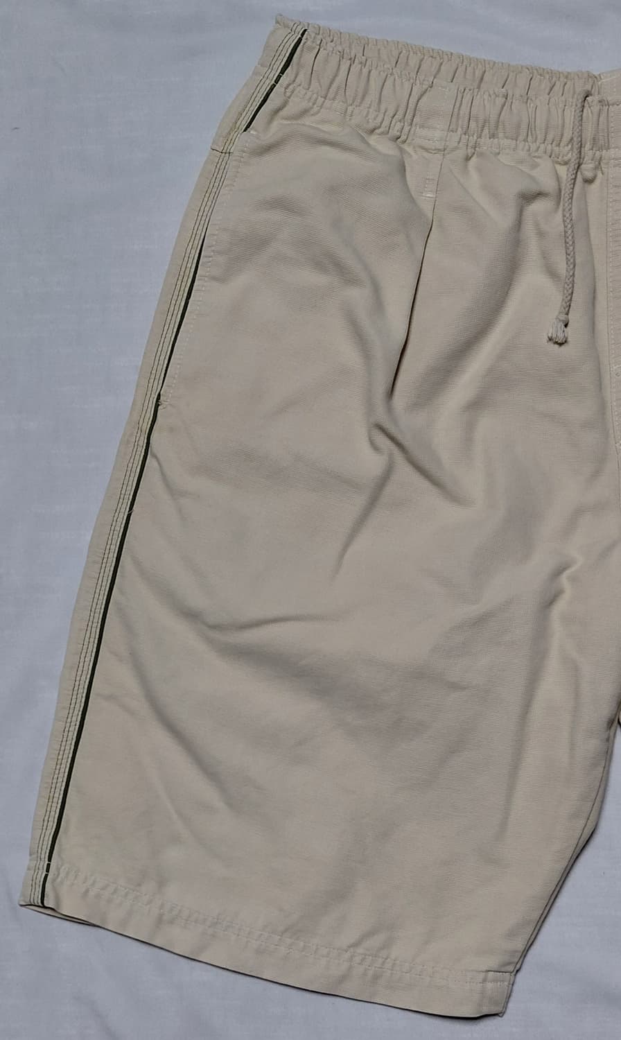 [L] 오션퍼시픽(OP) 빈티지 사이드라인 코튼 이지 쇼츠 베이지 상품이미지2