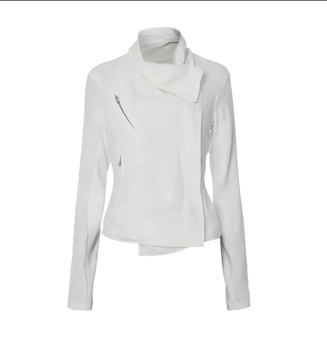 플레어업 바이커자켓 화이트- 1 상품이미지1