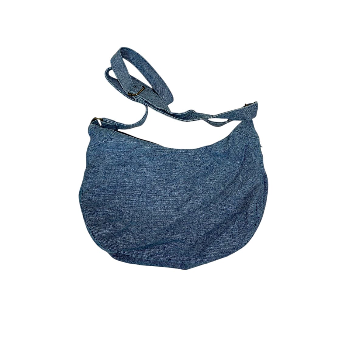 데님 퍼 벨트 아일렛 크로스백 상품이미지2