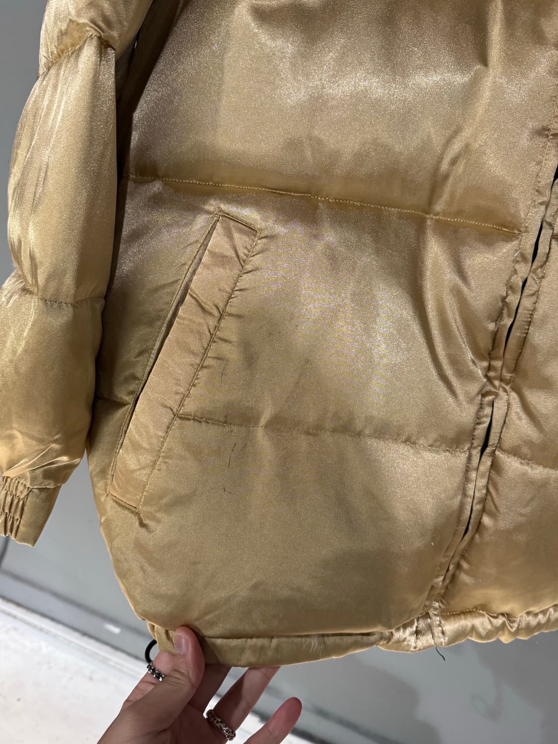 산토리 보스 커피 리버시블 다운 푸퍼자켓  상품이미지5