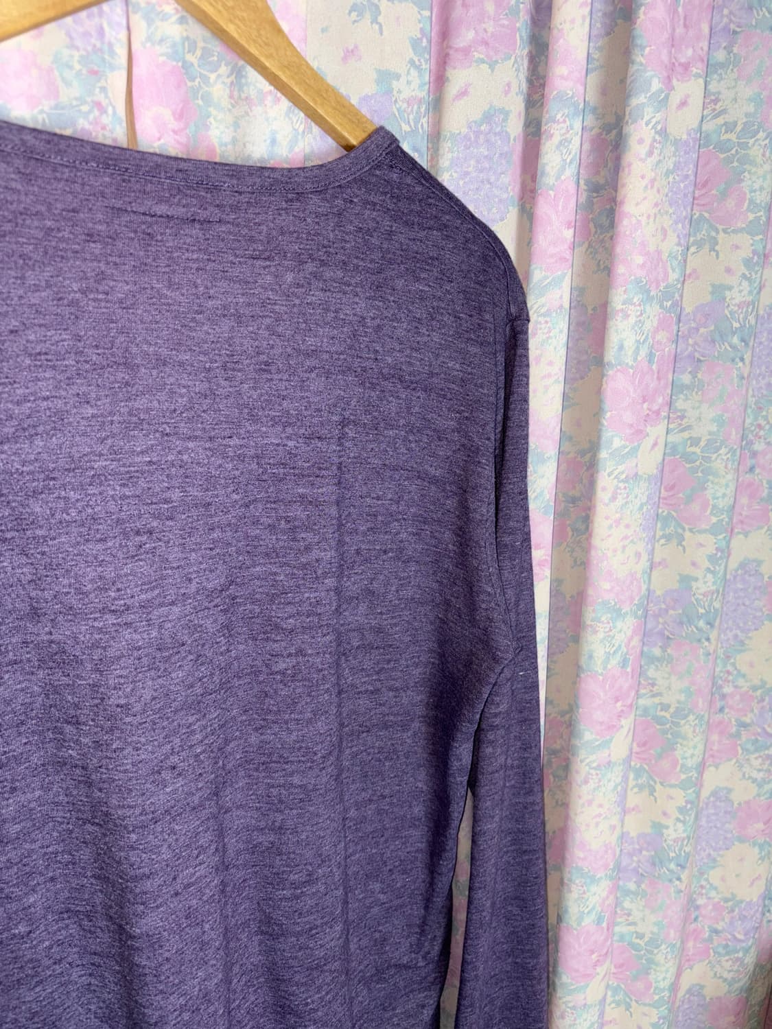 퍼플 레이어드 긴소매 티셔츠 상품이미지9