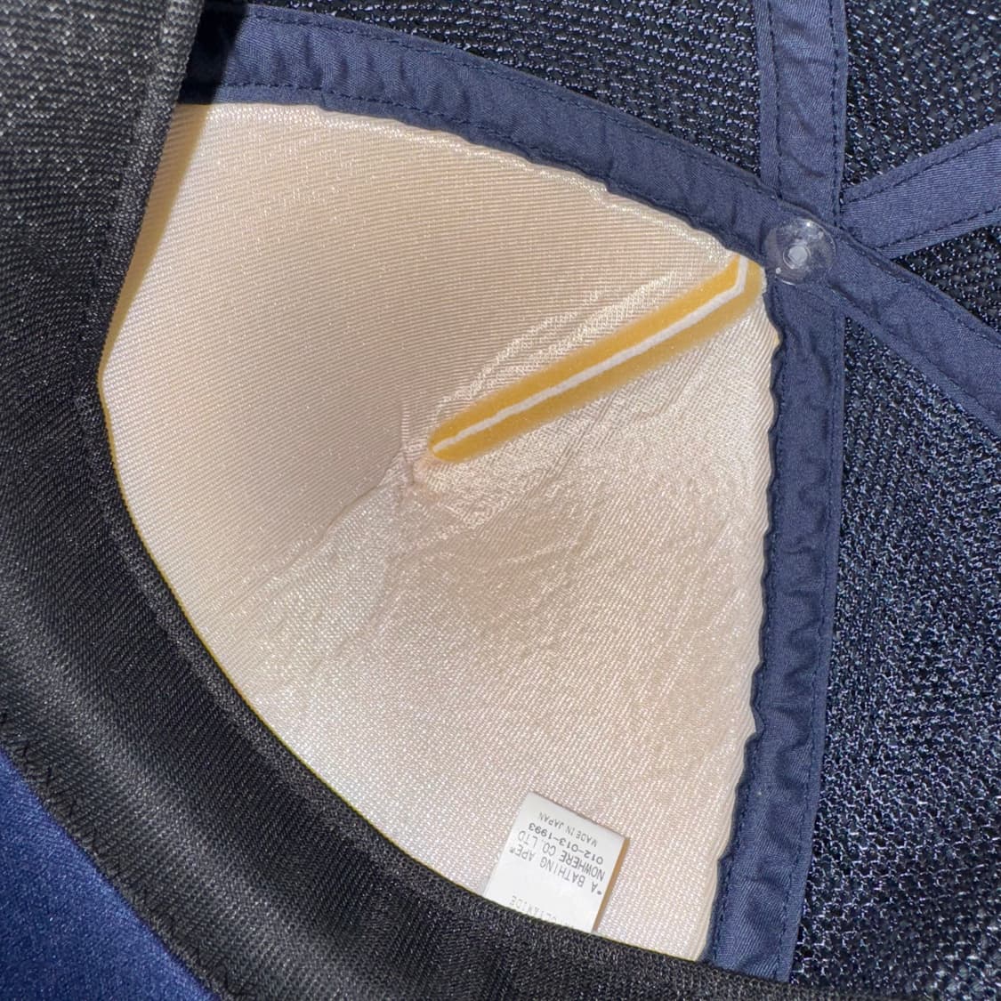 베이프 스타 메쉬캡 블루 상품이미지5