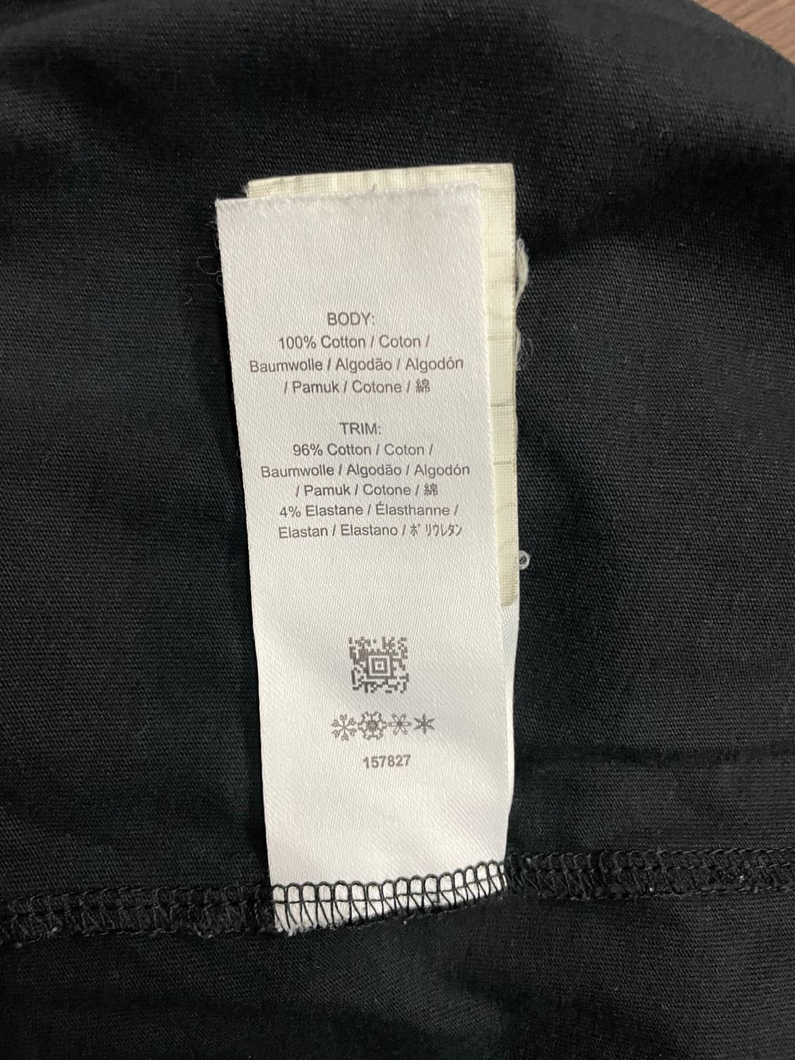 라프시몬스 X 프레드페리 숄더 프린트 반팔 티셔츠 블랙 상품이미지9