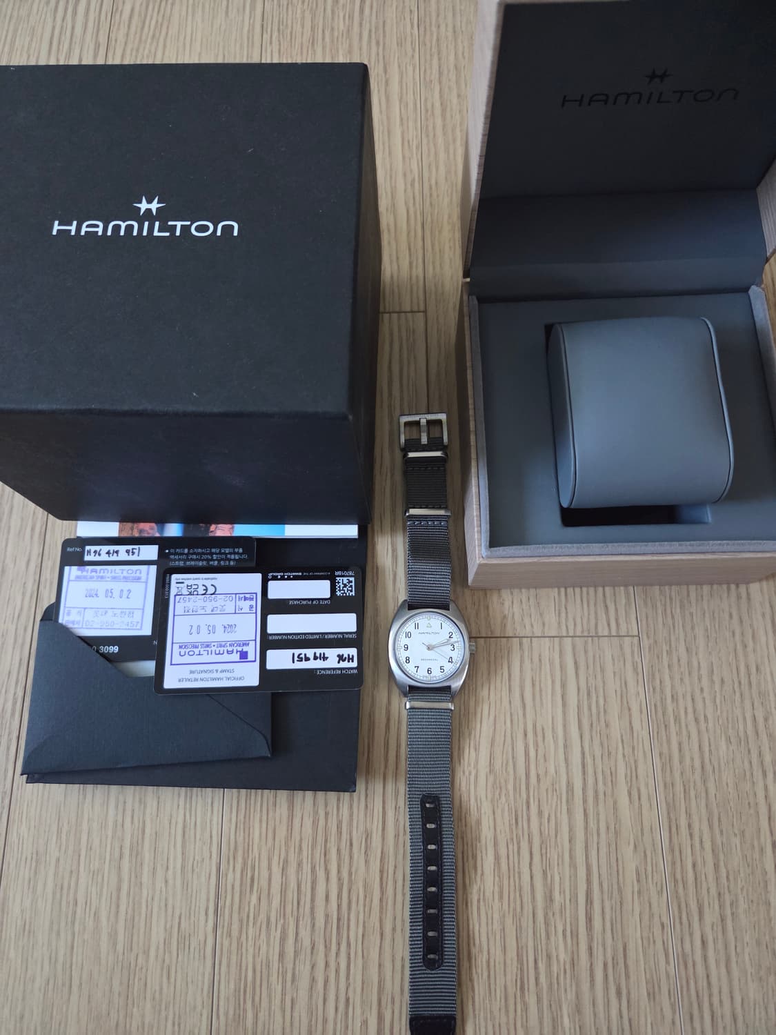 해밀턴  카키 에비에이션 파이오니어 메카니컬  시계 상품이미지5