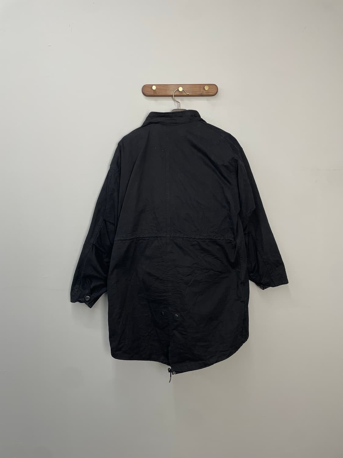 라퍼지스토어 블랙 피쉬테일 파카 H1867 상품이미지4