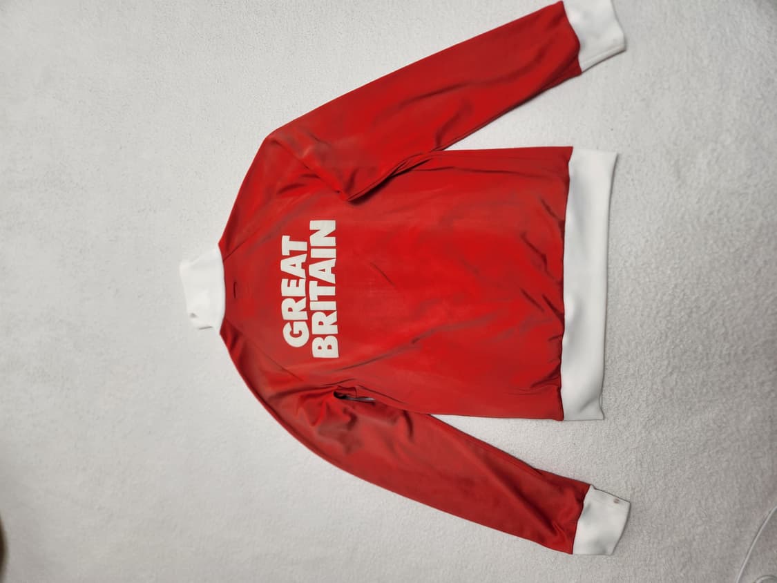 아디다스 구영국 트랙탑 레드 M 상품이미지3