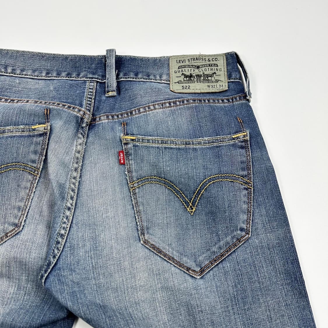 리바이스 522 오리지널 실버탭 데님 팬츠 (32인치) 상품이미지6