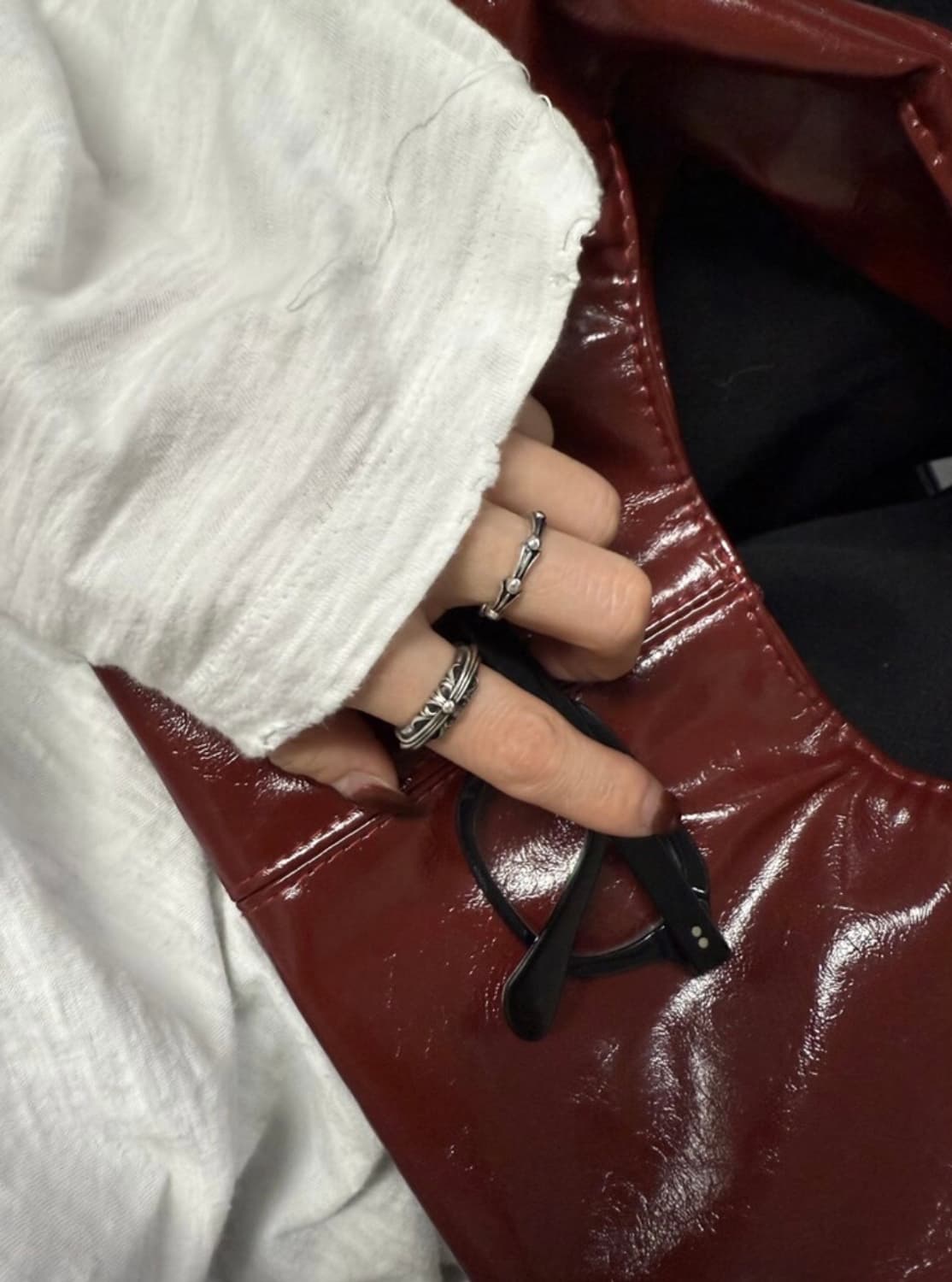 <남녀공용>실버925 오픈링 실버링 은반지 빈티지링 상품이미지6