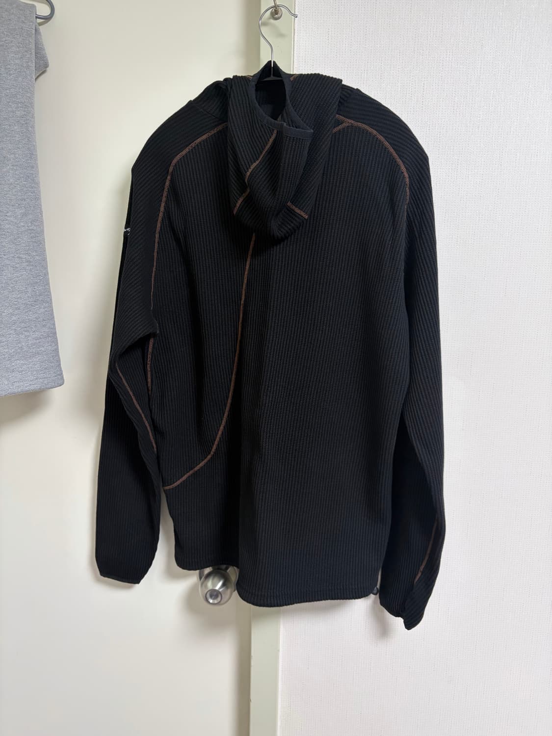 coldwarm(콜드웜) 와플 후드 블랙 L사이즈 새상품급 상품이미지3