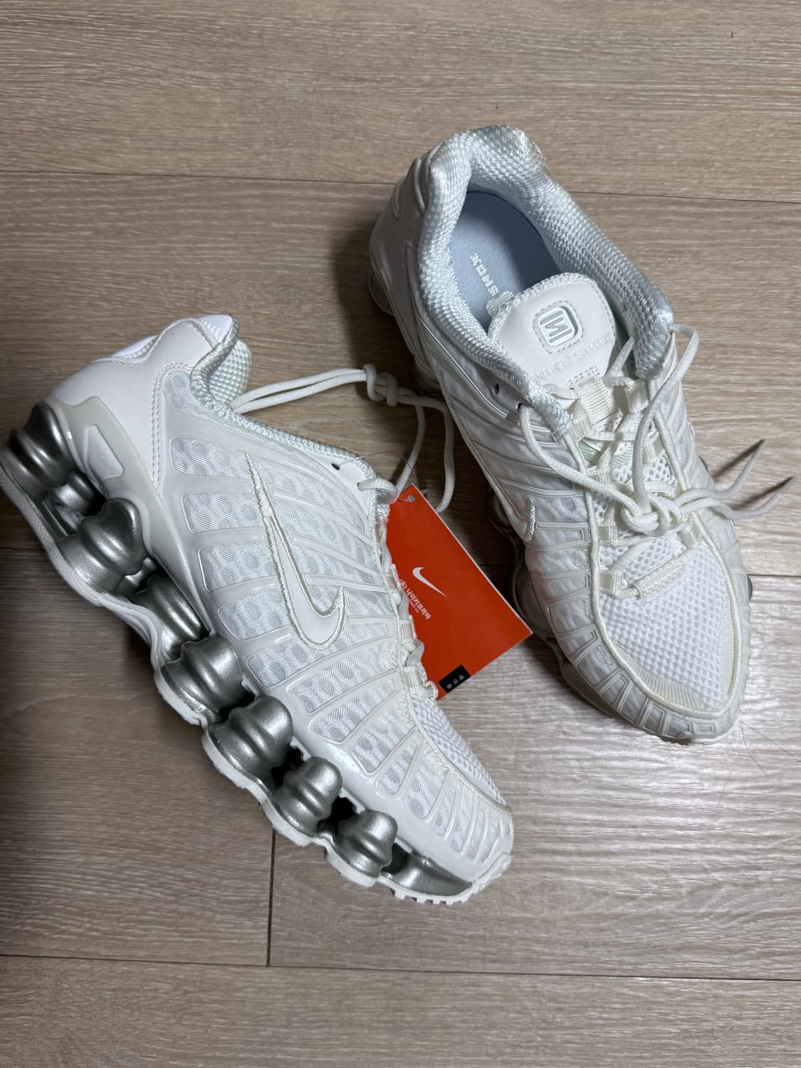 나이키 샥스 TL 메탈릭 실버 240 상품이미지2