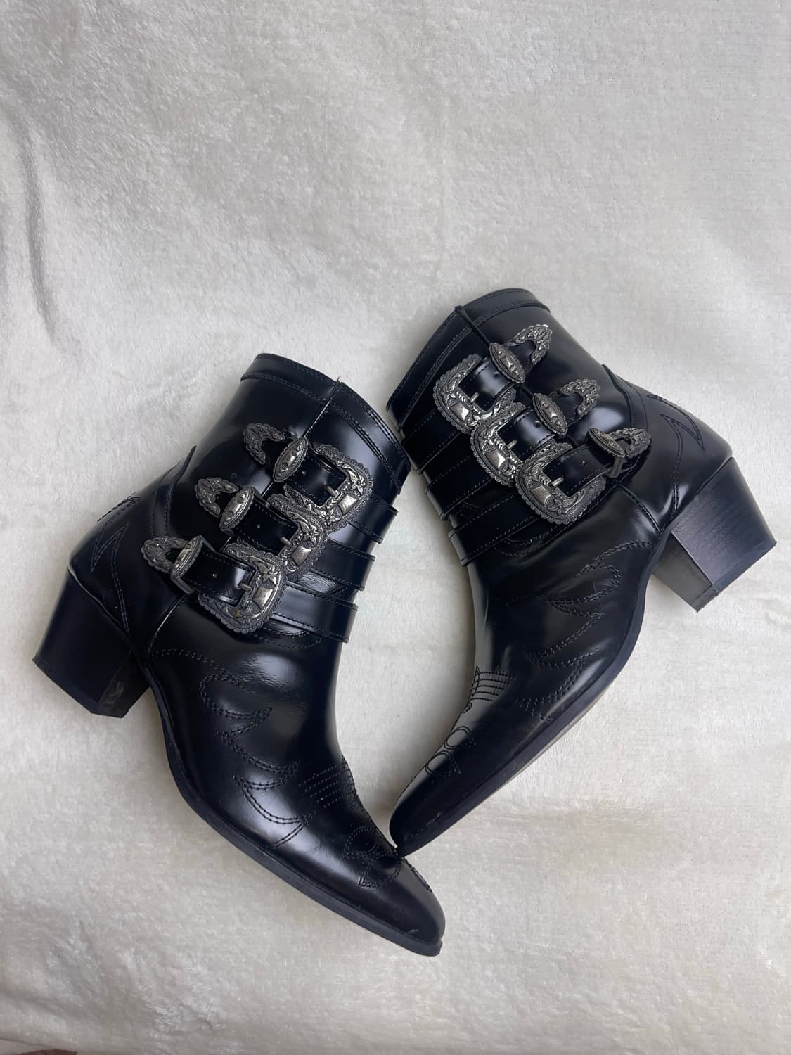 [39] THE KOOPLES WESTERNS COWBOY BOOTS  상품이미지3